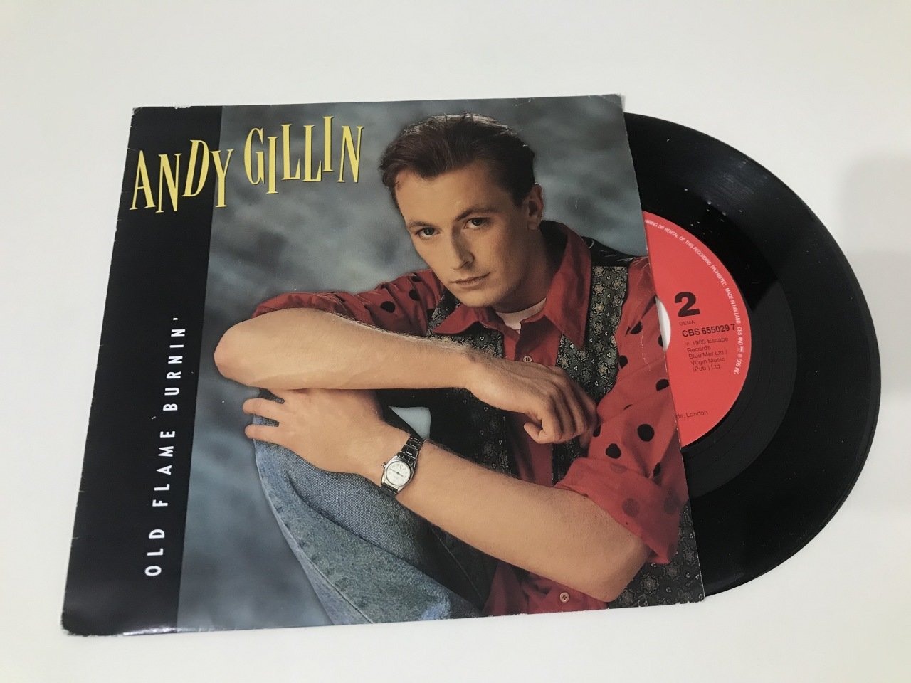 Andy Gillin ‎– Old Flame Burnin'