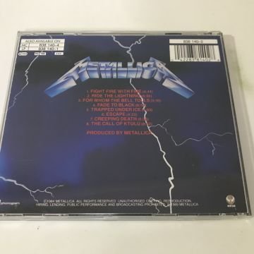 Metallica ‎– Ride The Lightning