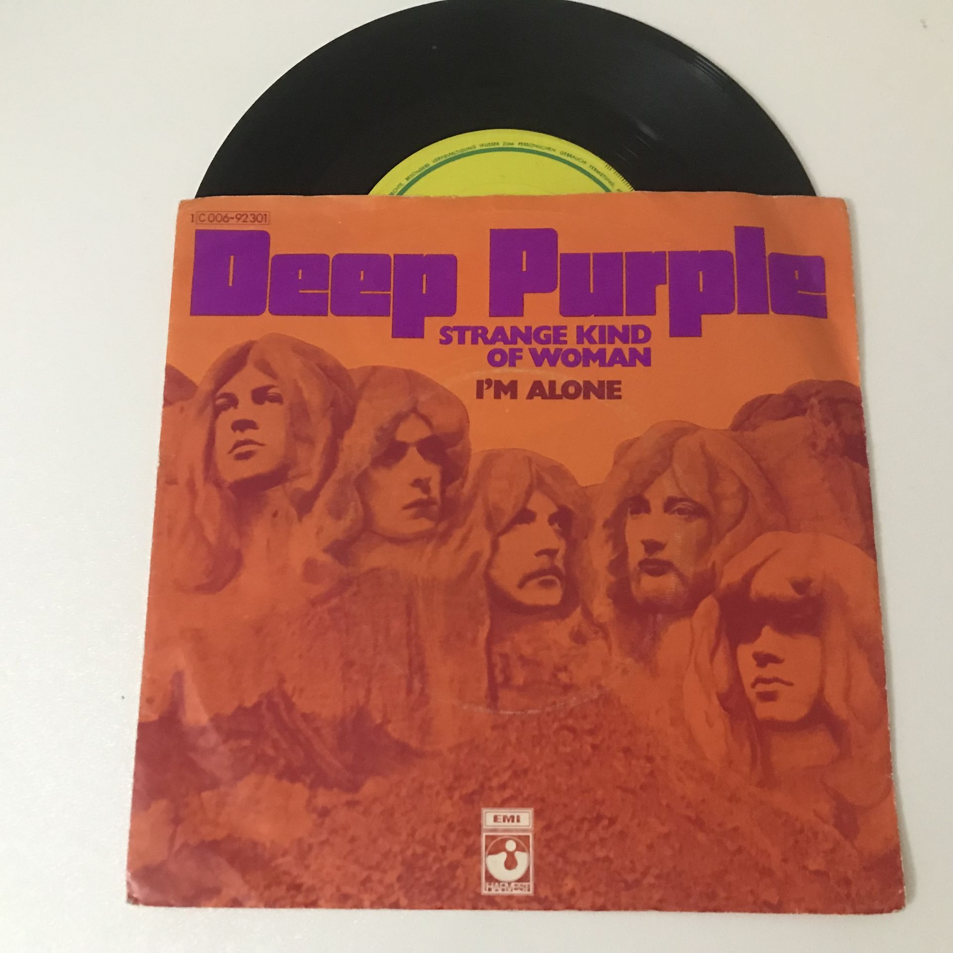 Deep Purple ‎– Strange Kind Of Woman / I'm Alone