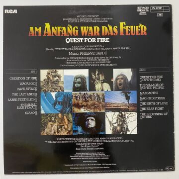 Philippe Sarde ‎– Am Anfang War Das Feuer (Quest for Fire - Original Soundtrack)