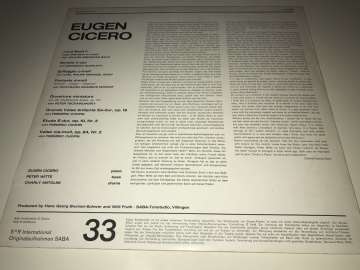 Eugen Cicero ‎– Eugen Cicero
