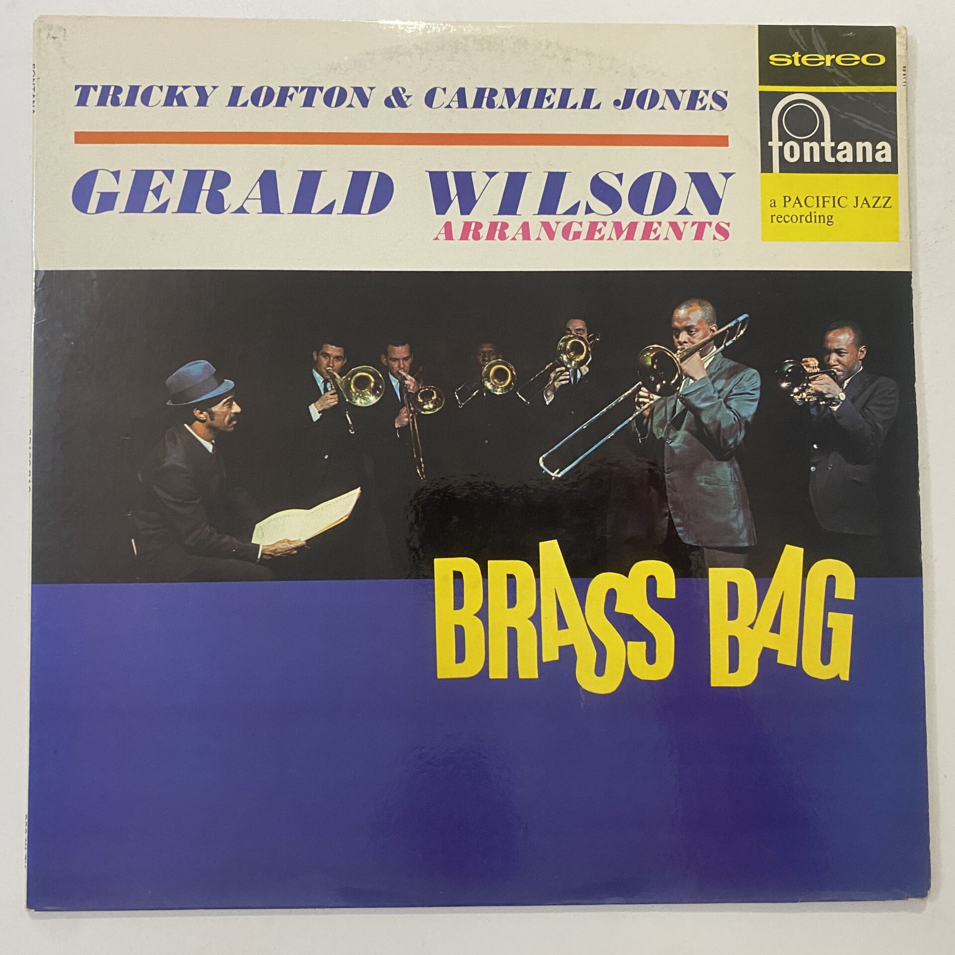 Tricky Lofton & Carmell Jones With The Arrangements Of Gerald Wilson – Brass Bag