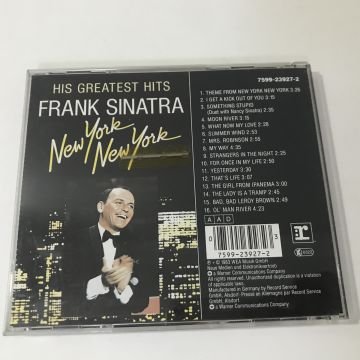 Frank Sinatra – New York New York - His Greatest Hits