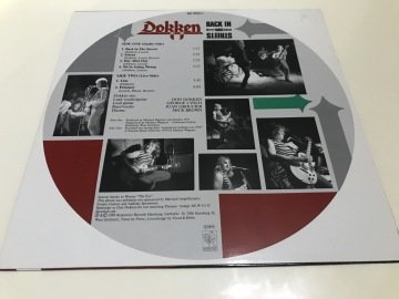 Dokken ‎– Back In The Streets ( Kırmızı Renkli Plak)