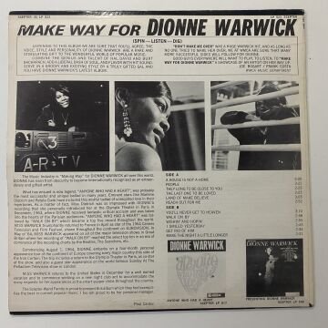 Dionne Warwick – Make Way For Dionne Warwick