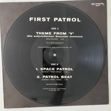 First Patrol ‎– Theme From V (Resimli Plak)