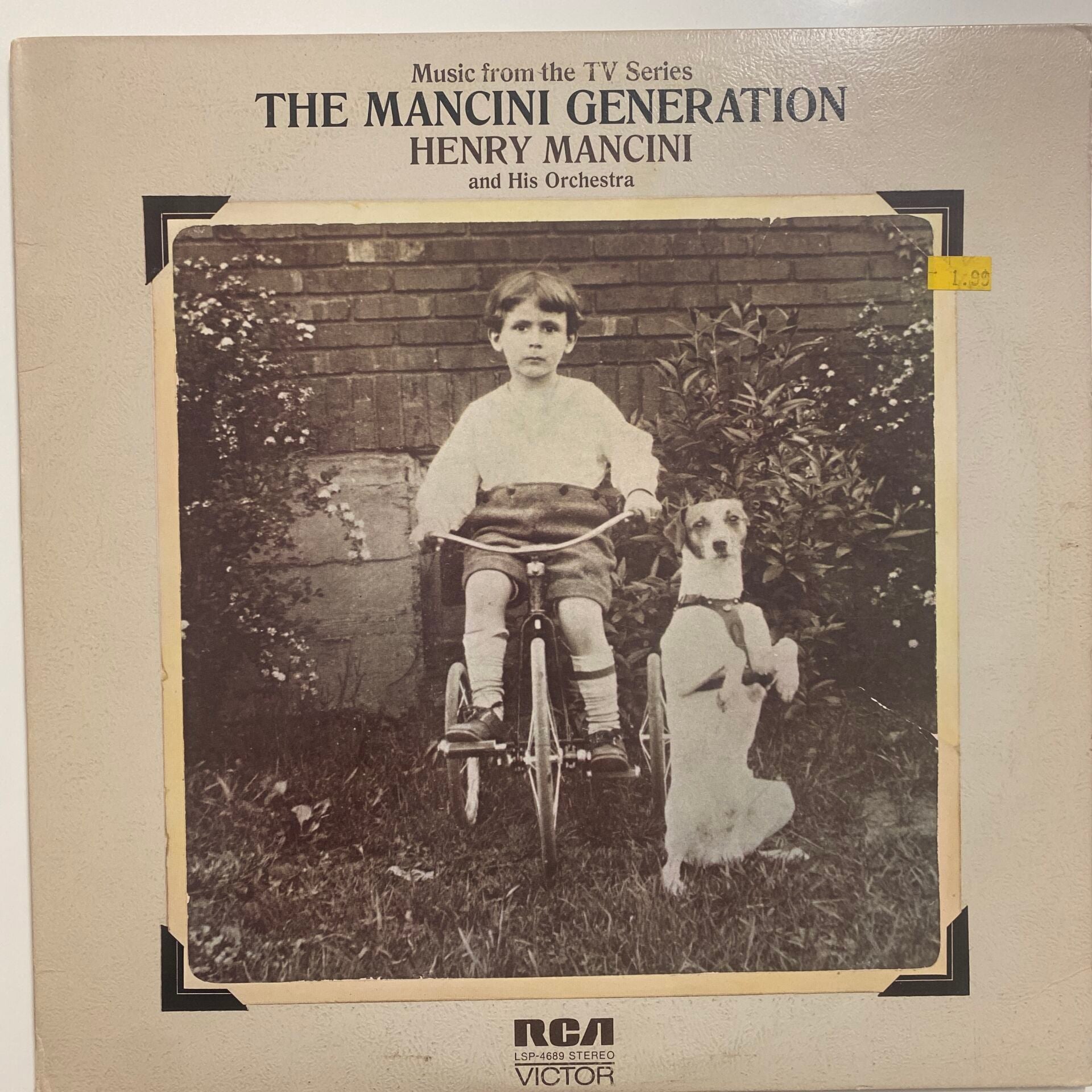Henry Mancini And His Orchestra – Music From The TV Series ''The Mancini Generation''