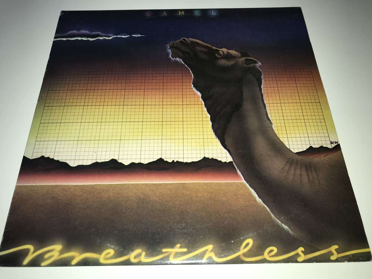 Camel ‎– Breathless (1978 Almanya Konser Biletli)