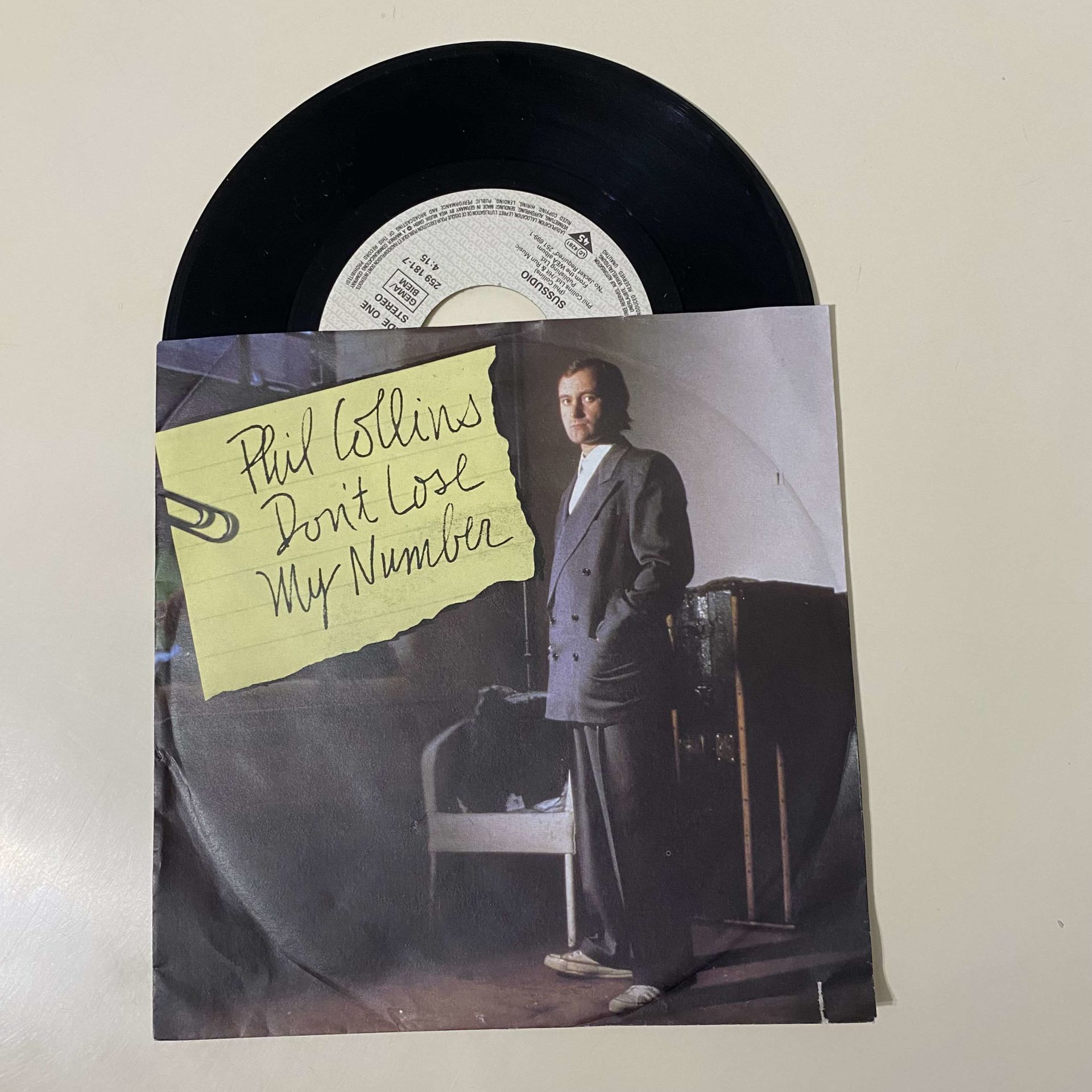 Phil Collins – Don't Lose My Number