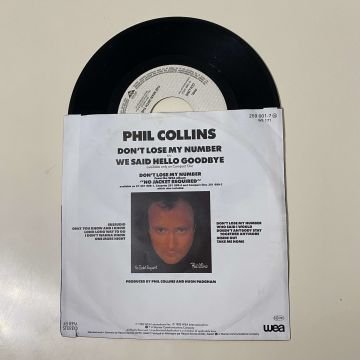 Phil Collins – Don't Lose My Number