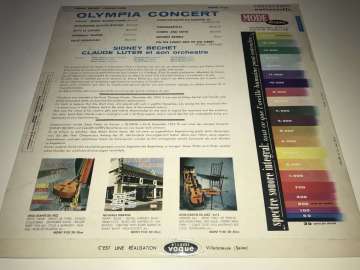 Sidney Bechet - Claude Luter Et Son Orchestre ‎– Olympia Concert