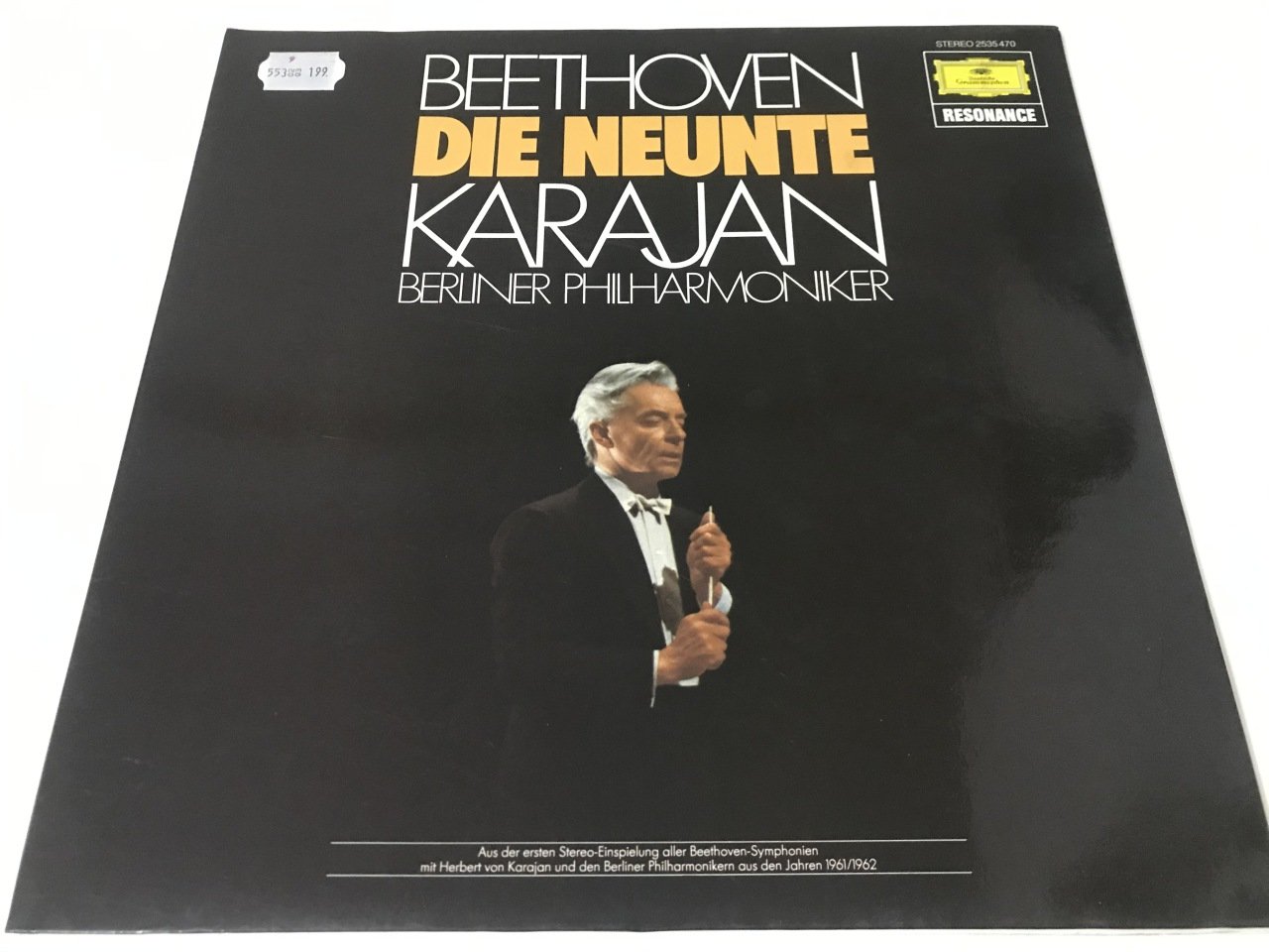 Beethoven, Karajan, Berliner Philharmoniker ‎– Die Neunte