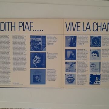 Edith Piaf ‎– Portrait Of Piaf - 25 Of Her Greatest Hits 2 LP