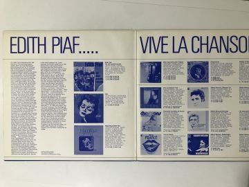 Edith Piaf ‎– Portrait Of Piaf - 25 Of Her Greatest Hits 2 LP