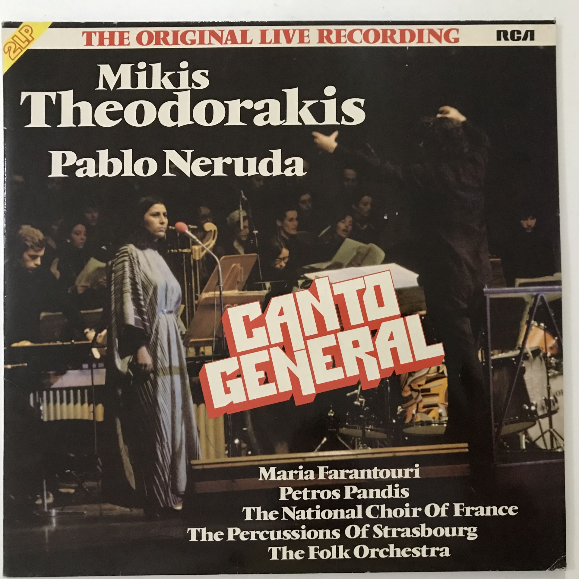 Mikis Theodorakis - Pablo Neruda – Canto General 2 LP