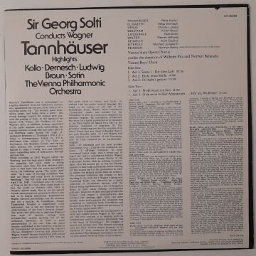 Sir Georg Solti – Conducts Wagner Tannhauser Highlights