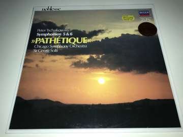 Peter Tschaikowsky - The Chicago Symphony Orchestra, Sir Georg Solti – >>Pathétique<< 2 LP