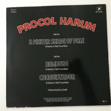 Procol Harum – A Whiter Shade Of Pale (Resimli Plak)