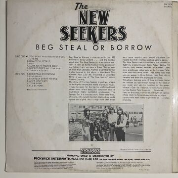 The New Seekers ‎– Beg Steal Or Borrow