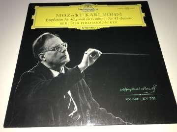 Mozart · Karl Böhm, Berliner Philharmoniker – Symphonien Nr. 40 G-Moll (In G Minor) Nr. 41 Jupiter