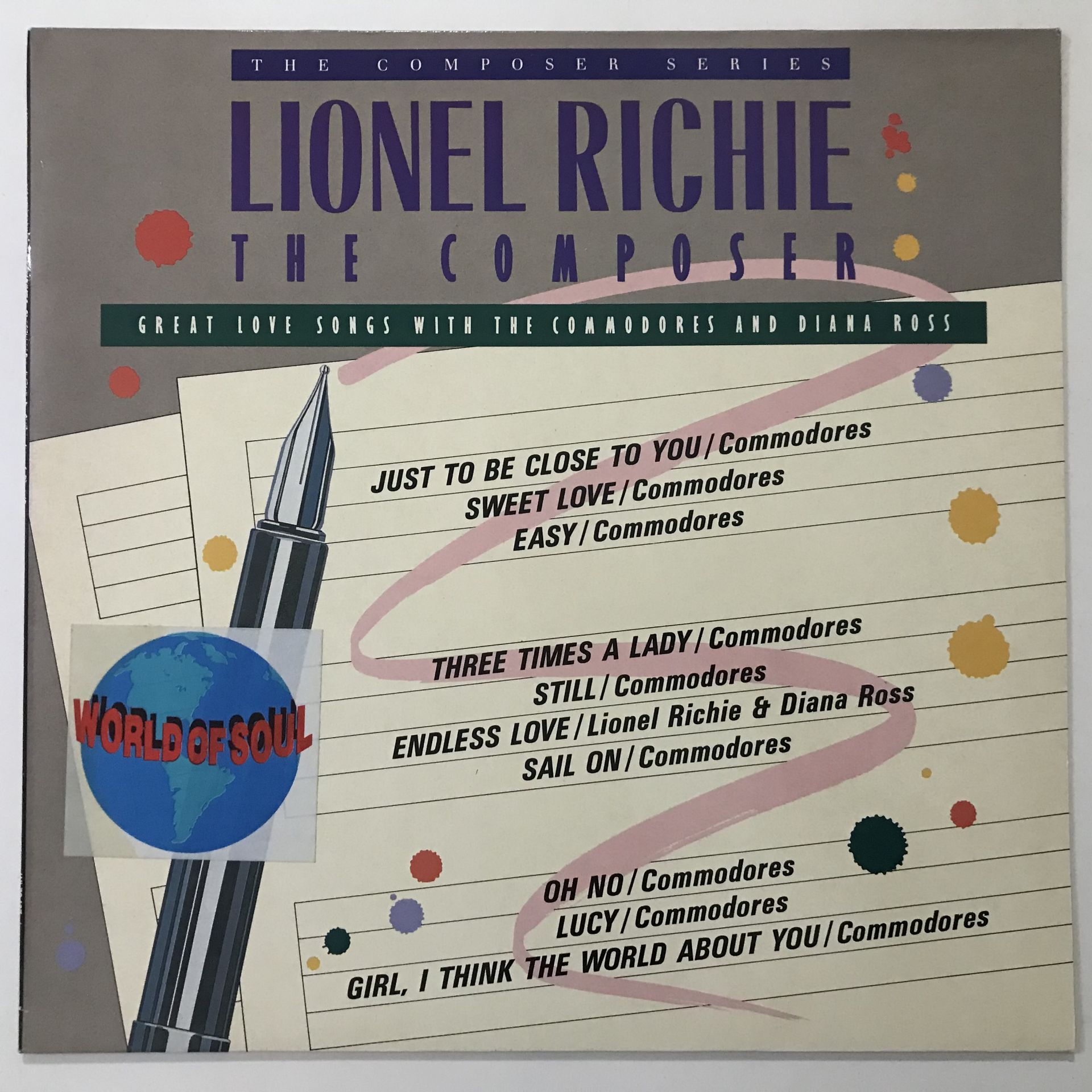 Lionel Richie – The Composer: Great Love Songs With The Commodores & Diana Ross
