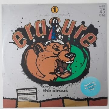 Erasure ‎– The Circus (Live) (Beyaz Renkli Plak)