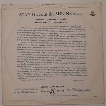 Stan Getz – At The Shrine (No. 1)