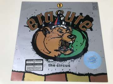 Erasure ‎– The Circus (Live) (Beyaz Renkli Plak)