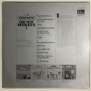 The New Seekers ‎– Attention! The New Seekers!