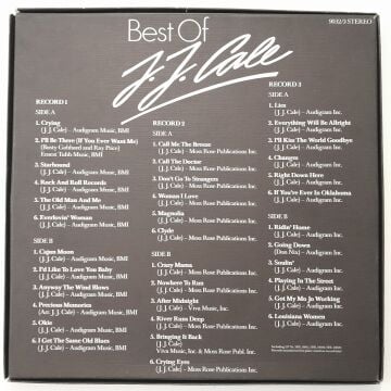 J.J. Cale – Best Of (3 LP Kutulu Set)