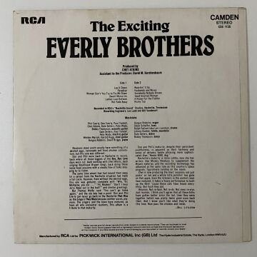 The Everly Brothers ‎– The Exciting Everly Brothers