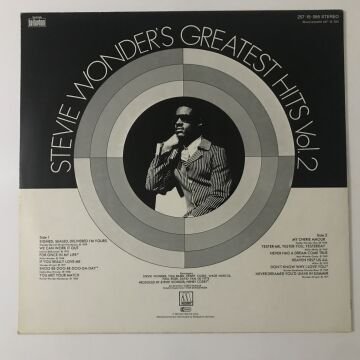 Stevie Wonder ‎– Stevie Wonder's Greatest Hits Vol. 2