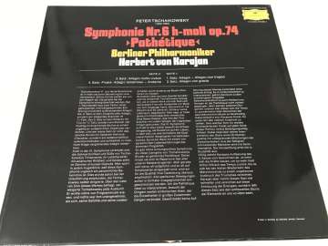 Pyotr Ilyich Tchaikovsky, Herbert von Karajan, Berliner Philharmoniker – Symphonie Nr.6 Op.74 >Pathétique<