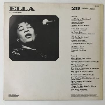 Ella Fitzgerald ‎– 20 Golden Oldies
