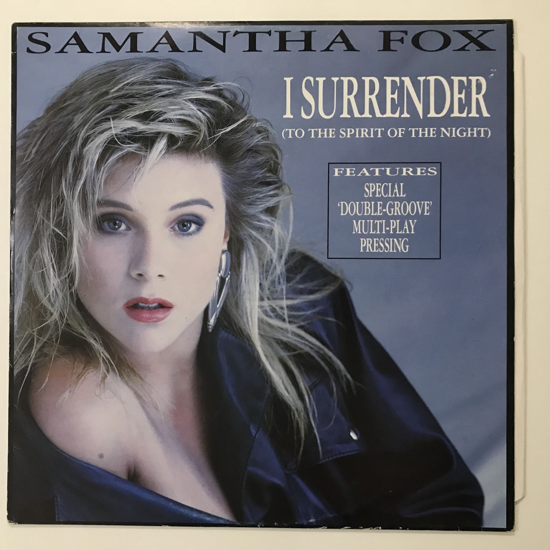 Samantha Fox ‎– I Surrender (To The Spirit Of The Night