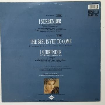 Samantha Fox ‎– I Surrender (To The Spirit Of The Night