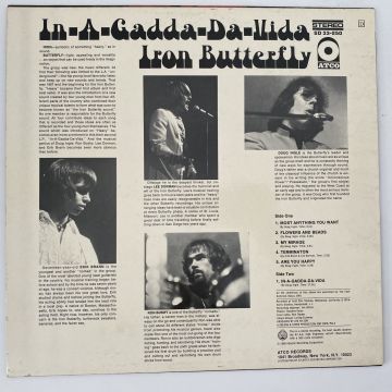 Iron Butterfly ‎– In-A-Gadda-Da-Vida