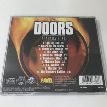 The Doors – Alabama Song