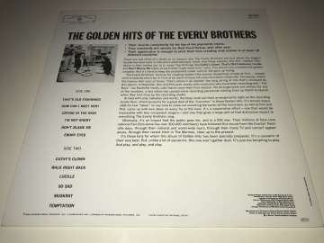 The Everly Brothers ‎– The Golden Hits Of The Everly Brothers