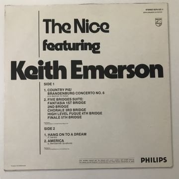 The Nice Featuring Keith Emerson ‎– The Nice