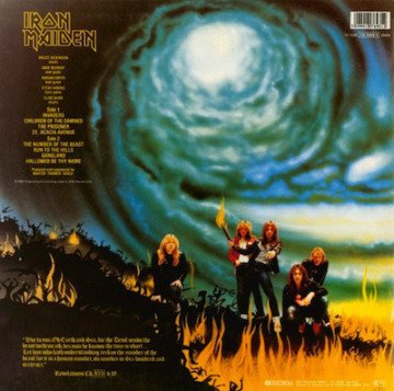 Iron Maiden ‎– The Number Of The Beast