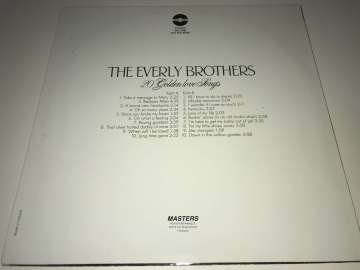 The Everly Brothers ‎– 20 Golden Love Songs