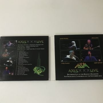 Asia (2) – Axis XXX Live San Francisco (2 CD+ 1 DVD)