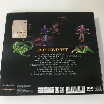 Asia (2) – Axis XXX Live San Francisco (2 CD+ 1 DVD)