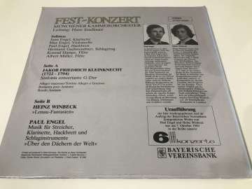 J. F. Kleinknecht, H. Winbeck, P. Engel ‎– Fest-Konzert (Dönem Baskı Ambaajında)