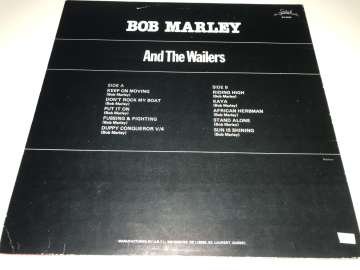Bob Marley And The Wailers ‎– Soul Revolution