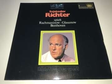 Svjatoslav Richter – Spielt Rachmaninoff - Glasunow - Beethoven 2 LP