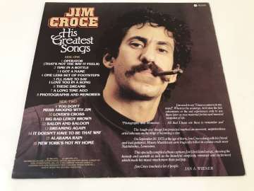 Jim Croce – His Greatest Songs
