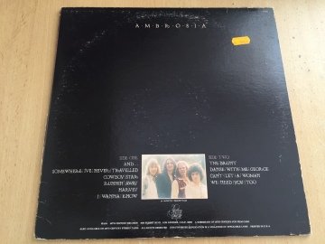 Ambrosia – Somewhere I've Never Travelled