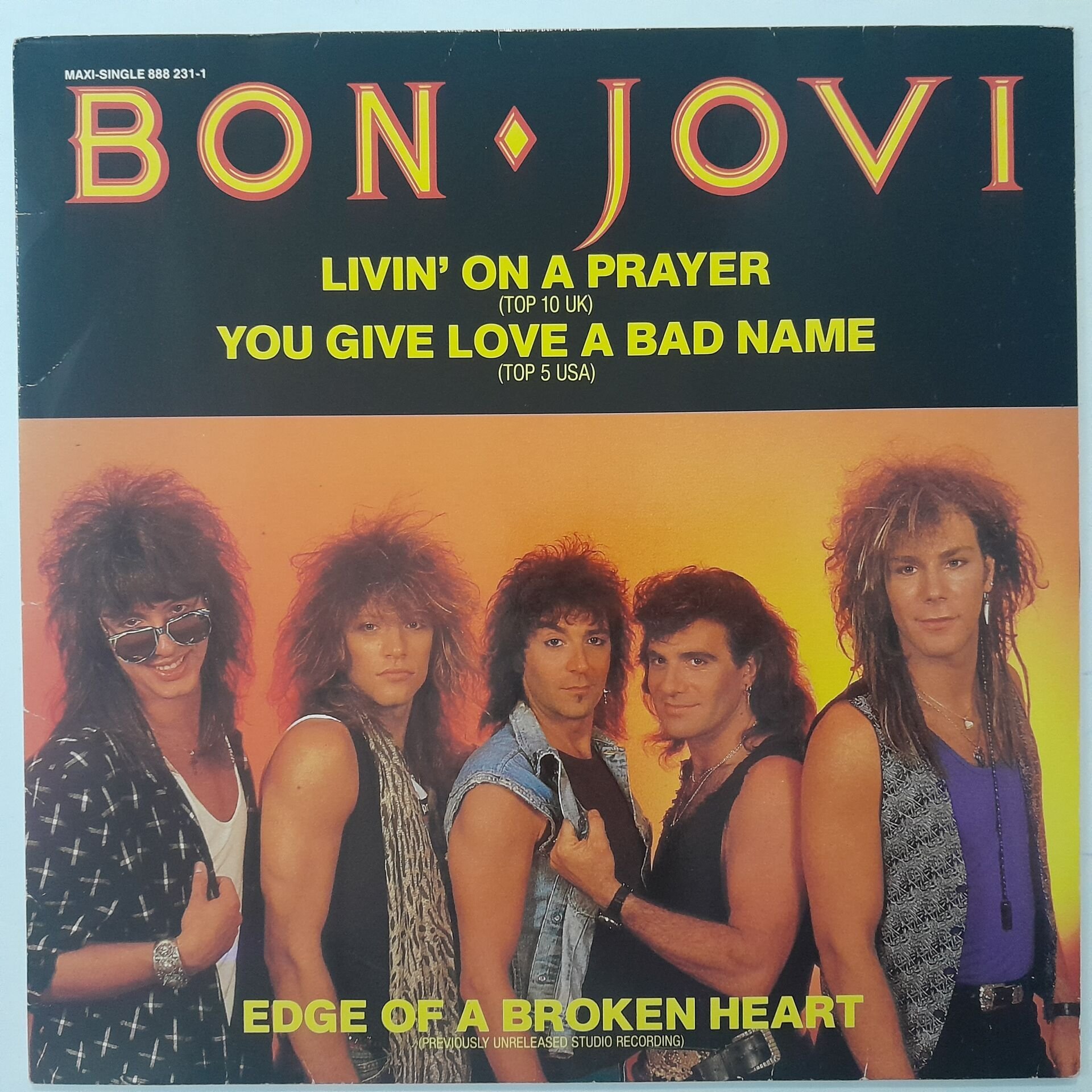 Bon Jovi ‎– Livin' On A Prayer